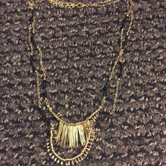 Spiky beaded chain necklace - Picture 1 of 1